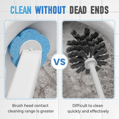 Touch-Free Toilet Brush Set