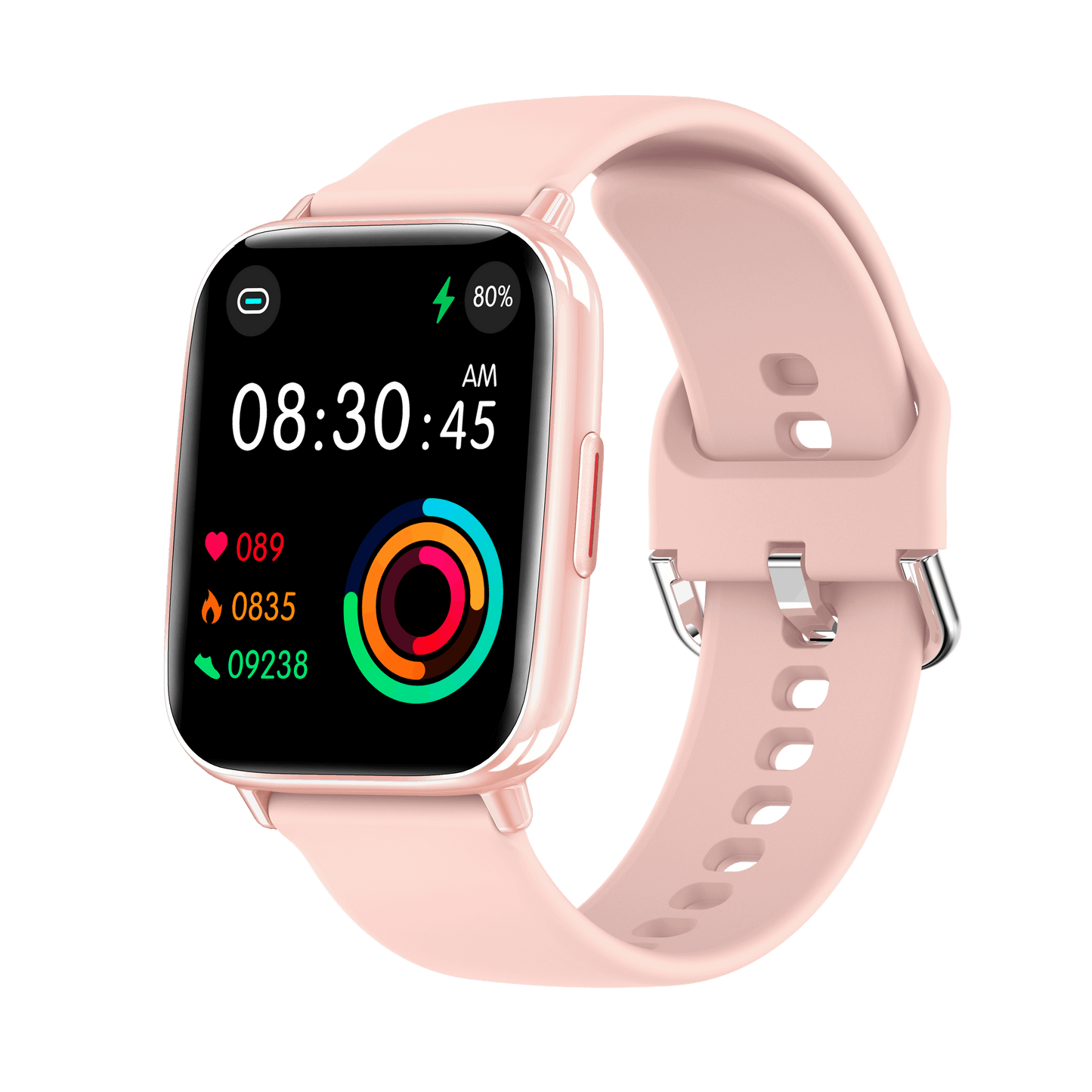 FT26 Smartwatch Sleep Tracker with Heart Rate and Blood Oxygen Monitor IP68 Waterproof