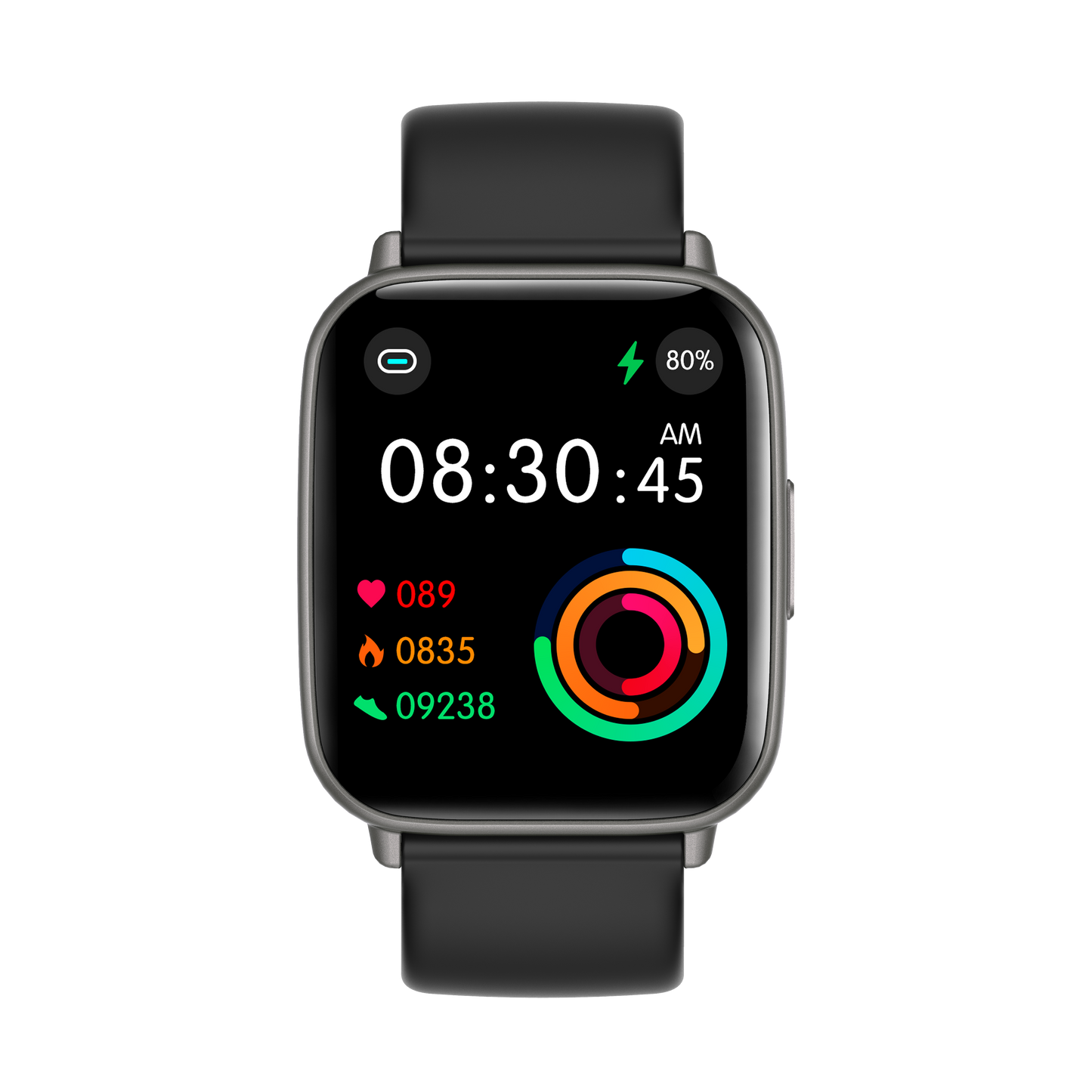 Smartwatch Sleep Tracker with Heart Rate and Blood Oxygen Monitor Waterproof