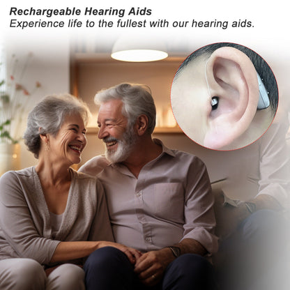 Self-Fitting Bluetooth Hearing Aids (App Controlled)
