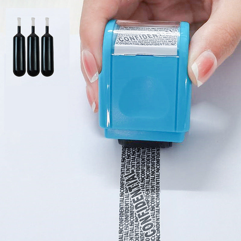 Privacy Protection Roller Stamp