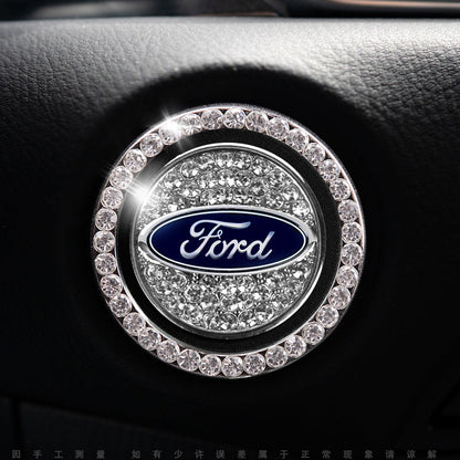 GlamStart Bling Car Start Button Cover Ring