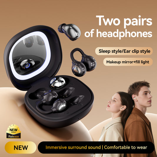 New clip-on in-ear Bluetooth headphones