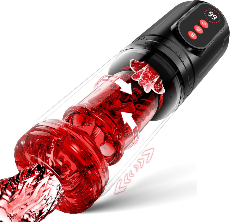 ✨【Confidential Delivery】-Smart Suction & Stroke Device – Fully Automated for Effortless Enjoyment