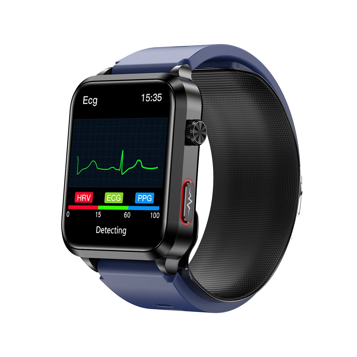 P70 Air Pump + Airbag Oscillometric Blood Pressure Smartwatch with Atrial Monitoring