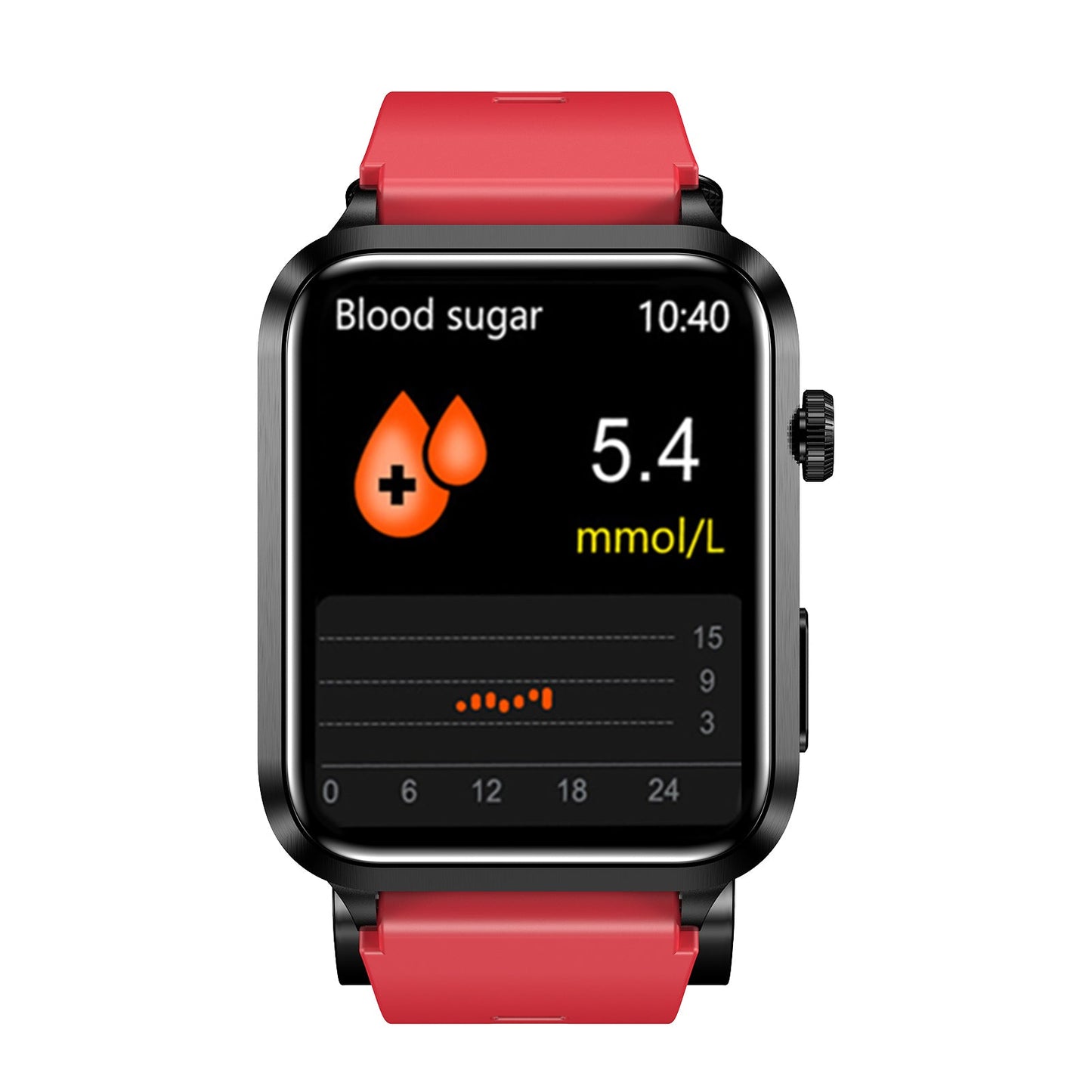 P70 Air Pump + Airbag Oscillometric Blood Pressure Smartwatch with Atrial Monitoring
