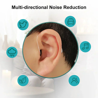 Self-Fitting Bluetooth Hearing Aids (App Controlled)