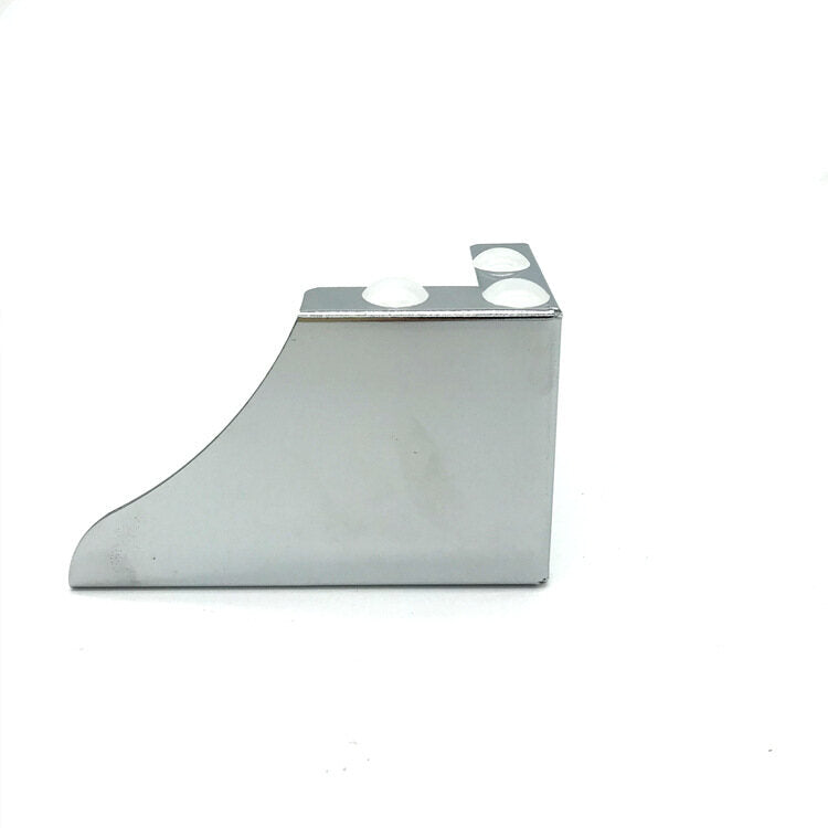 8cm sofa foot iron table foot electroplating silver hardware foot factory in stock hardware factory furniture foot 10pcs