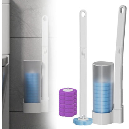 Touch-Free Toilet Brush Set