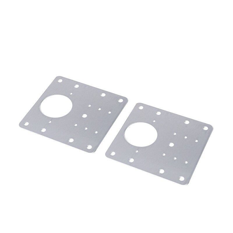 Factory direct stainless steel cabinet door hinge repair plate Hinge fixing plate household cabinet door repair artifact hinge piece 100pcs