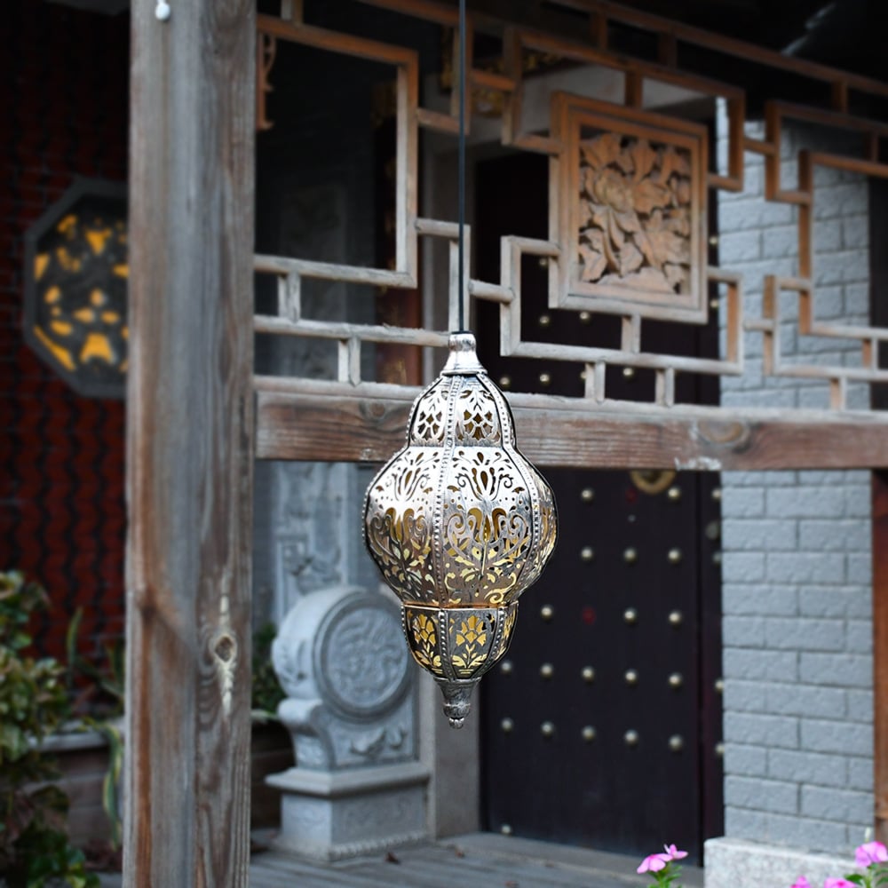 🌙Moroccan Style Artisan Solar Lights Outdoor - IPX65 waterproof✨