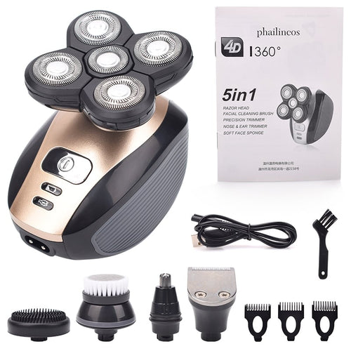 Special offer to kick off 2026 🔥5 In 1 Multifunctional 4D Electric Shaver