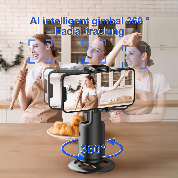 🔥Last Day Promotion 50% OFF🔥 - Smart AI Facial Recognition Phone Tripod🤳