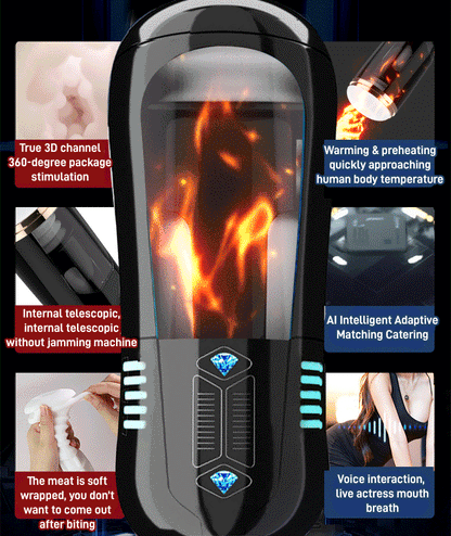 🎈【Discreet Shipping】YUNPSO™ Fully automatic retractable decompression cup, no need to hold it by hand！