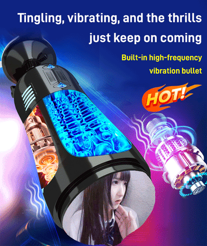 🎈【Discreet Shipping】YUNPSO™ Fully automatic retractable decompression cup, no need to hold it by hand！