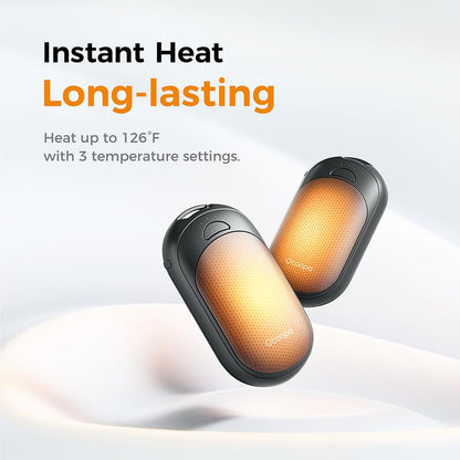 Magnetic heating hand warmer power bank.