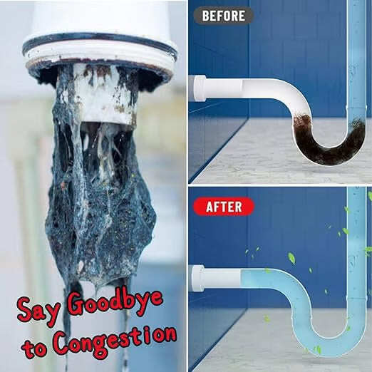🛠️ Sewer Cleaning Tool High-Pressure Nozzle 🌊