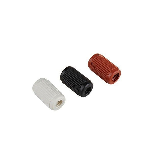 Embedded nut double-headed butt joint embedded part nylon plastic three-in-one rubber particle two-way through connector 1000pcs
