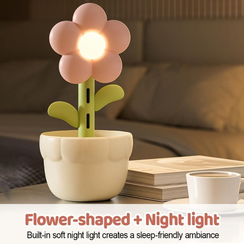 3-in-1 Flower Humidifier Lamp