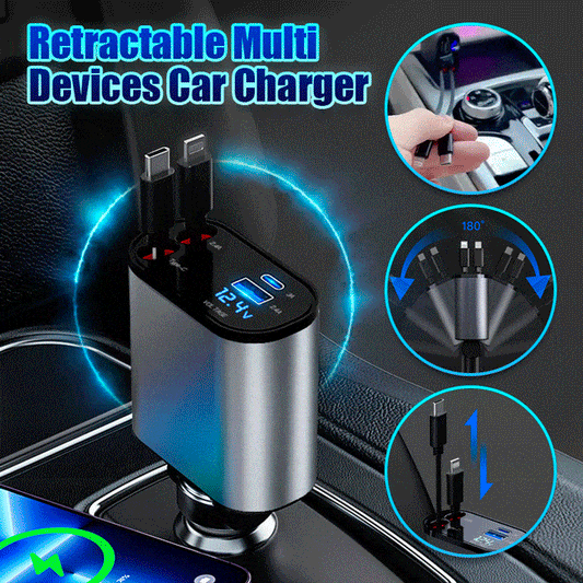 Retractable Car Charger - Advanced Modern