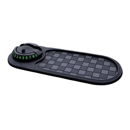 2 in 1 Dashboard Anti Slip Mat with Phone Mount 360-Degree Rotation Car Phone Holder Non-Slip Adhesive Mat for Car