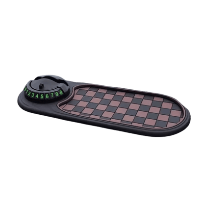 2 in 1 Dashboard Anti Slip Mat with Phone Mount 360-Degree Rotation Car Phone Holder Non-Slip Adhesive Mat for Car
