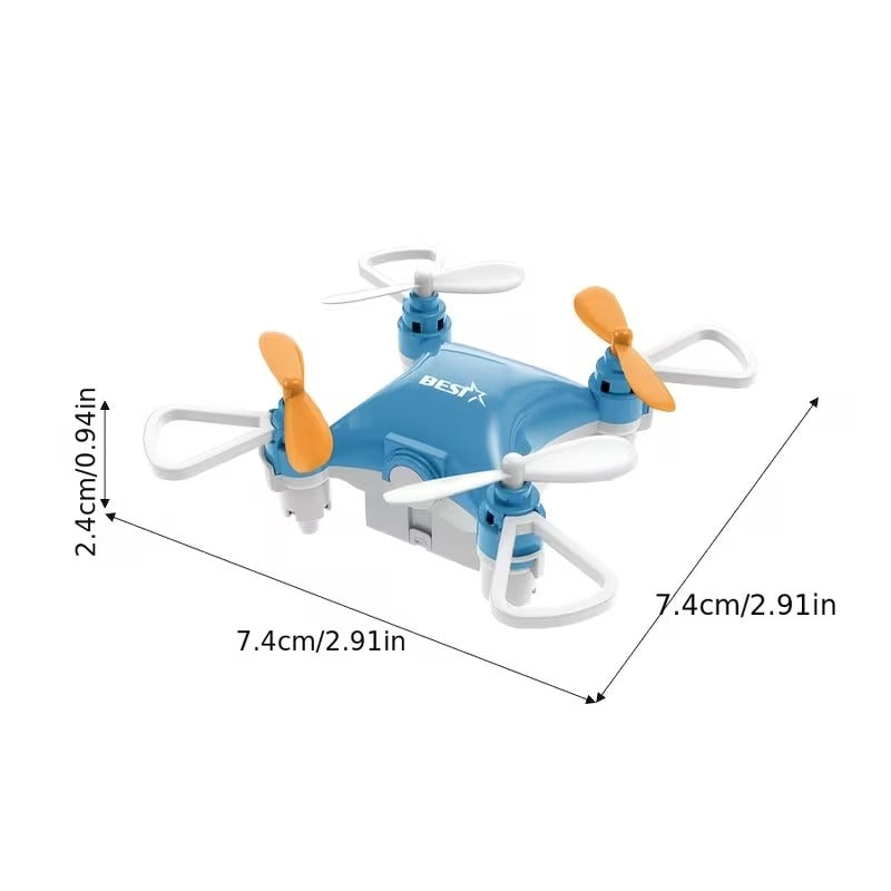 🎮Mini pocket drone remote control aircraft long endurance collision-resistant quadcopter