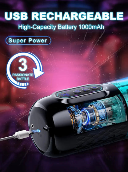 ✨【Confidential Delivery】-Smart Suction & Stroke Device – Fully Automated for Effortless Enjoyment