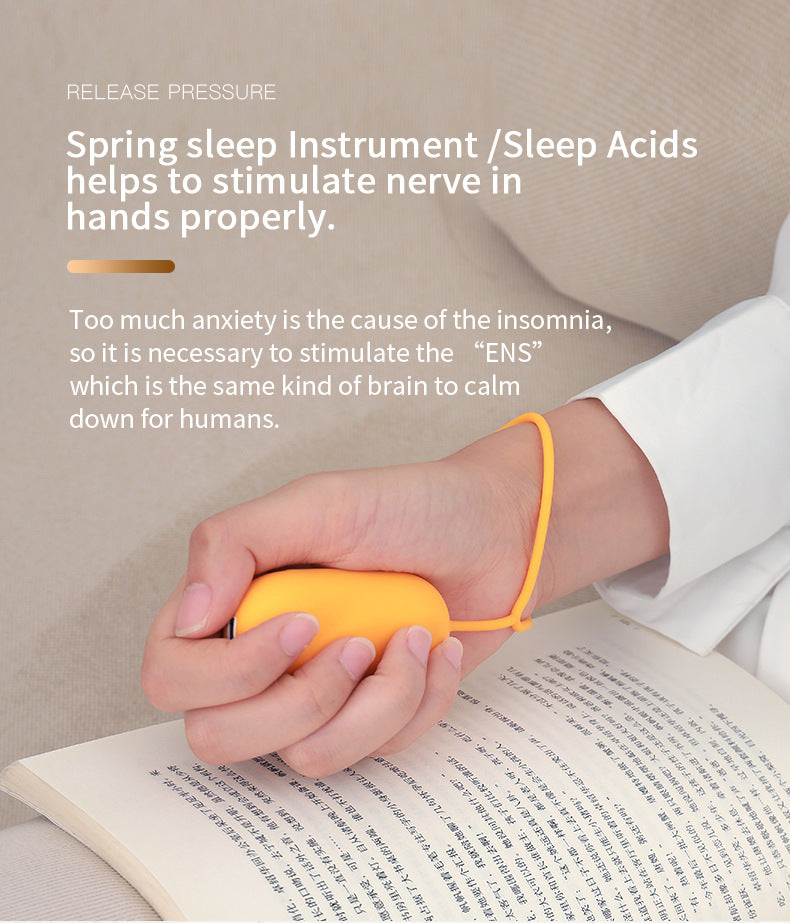 😴This smart handheld sleep device helps promote sleep and soothe the nerves.