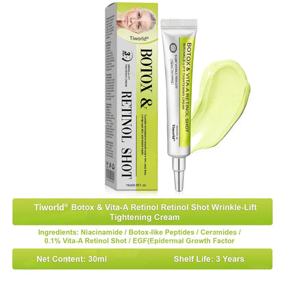 👏🌿 Made in the USA direct shipping 💫 Tiworld® Botox Vitamin A Retinol Anti-Wrinkle Firming and Lifting Cream — Last Day for Limited Time 70% OFF