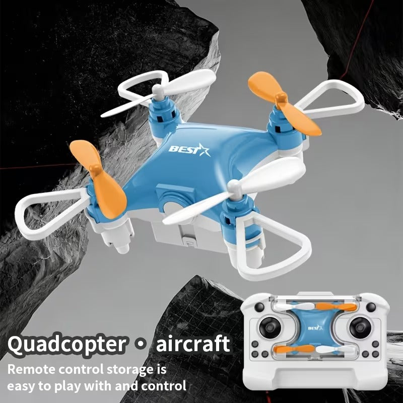 🎮Mini pocket drone remote control aircraft long endurance collision-resistant quadcopter