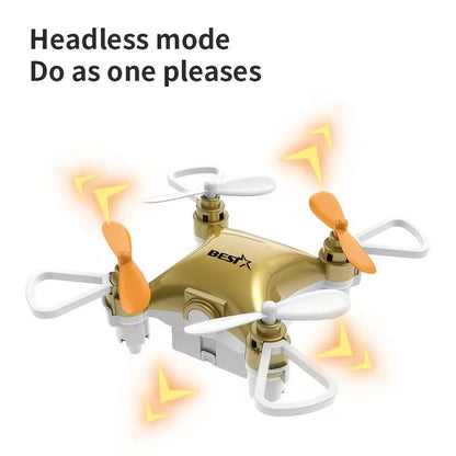 🎮Mini pocket drone remote control aircraft long endurance collision-resistant quadcopter