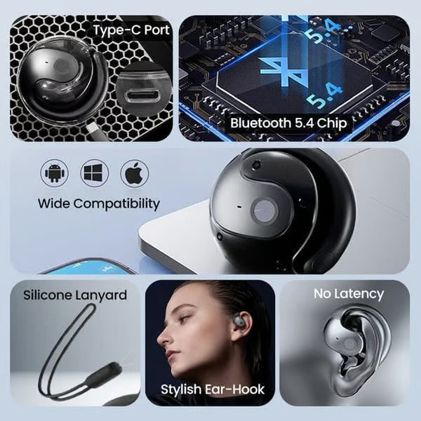 🔥Last Day Promotion 49% OFF-🎁The best gift of all-AI Translation Wireless OWS Bluetooth5.4 Earphones (Fit iOS & Android)🎁