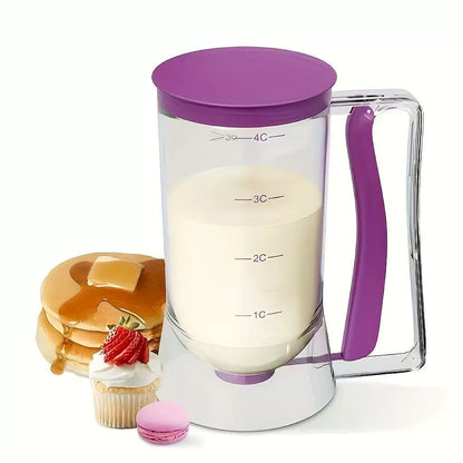 🧁Cake batter separator, measuring cup dispenser, handheld DIY baking tool