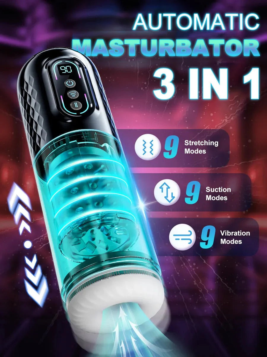 ✨【Confidential Delivery】-Smart Suction & Stroke Device – Fully Automated for Effortless Enjoyment