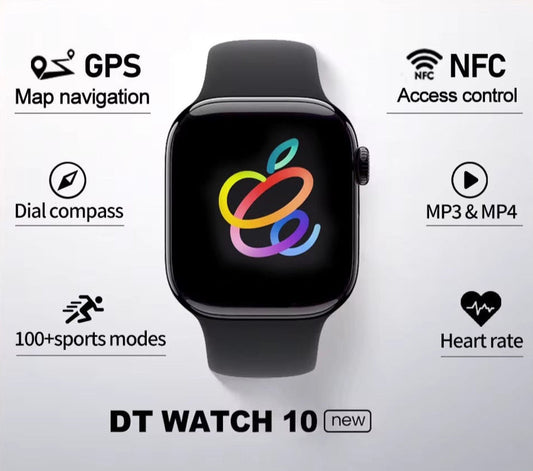 Smart Fitness Watch with GPS & Bluetooth – Track, Train, and Stay Connected Anywhere